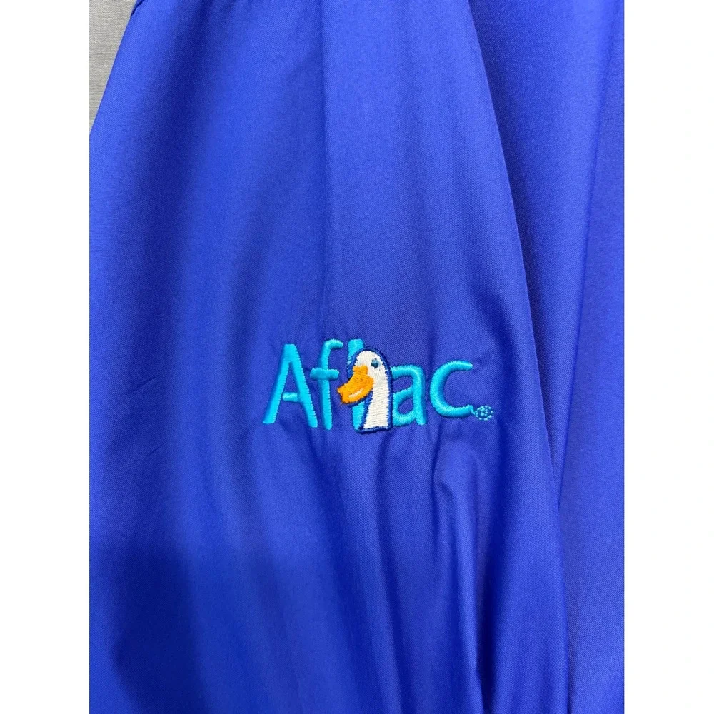 Charles River Windbreaker Jacket Men XL Blue Good Cougar Invitational Aflac Zip